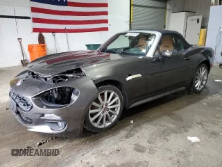 2017 FIAT 124 Spider Elaborazione Abarth z VIN JC1NFAEK1H0125019, wystawiony jako Copart lot #51663565 z przebiegiem Nie podano mil oraz Szkoda całkowita • Salvage title. Historia ofert i sprzedaży dostępna na DreamBid. Obrazek 1.