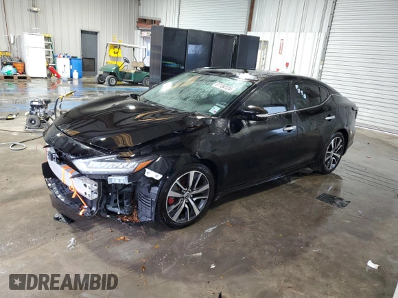 2019 Nissan Maxima S z VIN 1N4AA6AV8KC370778, wystawiony jako Copart lot #81154124 z przebiegiem 143 455 mil mil oraz Szkoda całkowita • Salvage title. Historia ofert i sprzedaży dostępna na DreamBid. Obrazek 1.