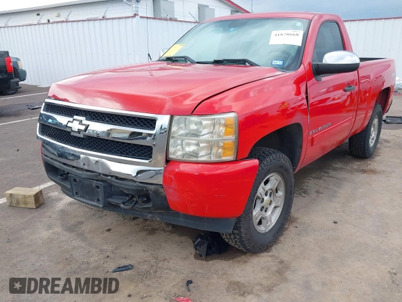 2008 Chevrolet Silverado 1500 Work Truck with VIN 1GCEK14C28Z222007, listed as a IAAI auction lot 41878668 with 186,754 mi miles. Bid and sale history available at carsss.com. Image 6.