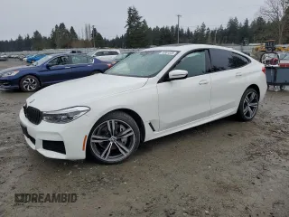 2019 BMW 6 Series 640i xDrive z VIN WBAJV6C54KBK08287, wystawiony jako Copart lot #45561535 z przebiegiem Nie podano mil oraz Szkoda całkowita • Salvage title. Historia ofert i sprzedaży dostępna na DreamBid. Obrazek 1.