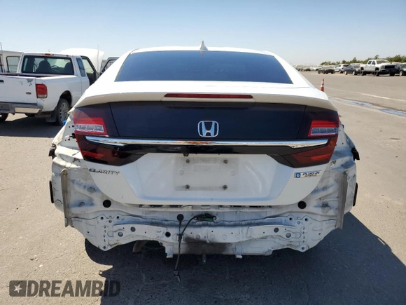 2018 Honda Clarity Plug-In Hybrid with VIN JHMZC5F11JC013897, listed as a Copart auction lot 68315094 with 99,486 mi miles and Salvage Title. Bid and sale history available at carsss.com. Image 6.