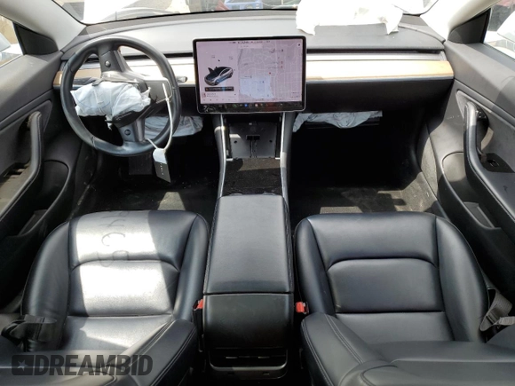 2018 Tesla Model 3 Long Range Battery with VIN 5YJ3E1EB1JF069197, listed as a Copart auction lot 48069465 with Not Provided miles and Salvage Title. Bid and sale history available at DreamBid. Image 8.