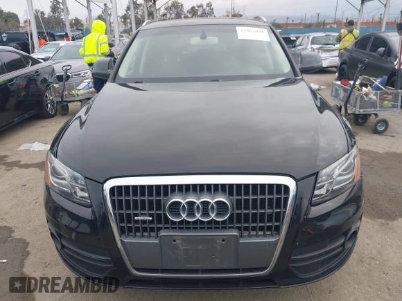 2011 Audi Q5 Premium Plus with VIN WA1LFAFP7BA098327, listed as a IAAI auction lot 42067991 with 108,866 mi miles and . Bid and sale history available at DreamBid. Image 12.