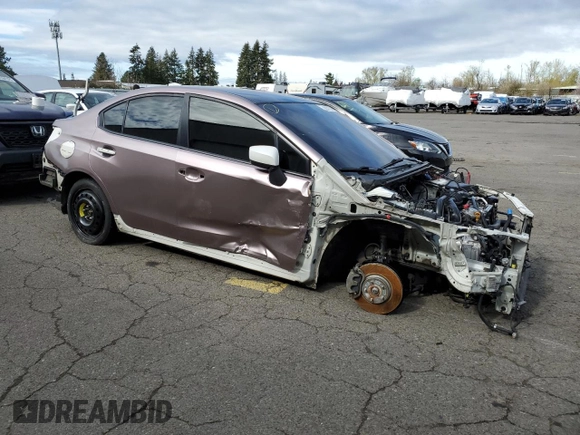 2017 Subaru WRX with VIN JF1VA1B61H9807442, listed as a Copart auction lot 50376315 with 101,291 mi miles and Clean title. Bid and sale history available at DreamBid. Image 4.