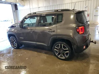 2021 Jeep Renegade Latitude with VIN ZACNJDB10MPM67416, listed as a Copart auction lot 41820515 with 36,119 mi miles and Non repairable. Bid and sale history available at DreamBid. Image 2.