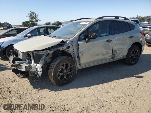 2023 Subaru Crosstrek Premium with VIN JF2GTAPC5P8205662, listed as a Copart auction lot 62179985 with 24,603 mi miles and Salvage title. Bid and sale history available at DreamBid. Image 1.