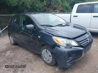 2024 Mitsubishi Mirage ES z VIN ML32AUHJXRH007162, wystawiony jako IAAI lot #42499177 z przebiegiem 24 016 mil mil oraz . Historia ofert i sprzedaży dostępna na DreamBid. Obrazek 1.
