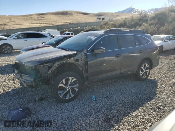 2021 Subaru Outback Limited z VIN 4S4BTANC8N3141411, wystawiony jako Copart lot #50321125 z przebiegiem 24 410 mil mil oraz Szkoda całkowita • Salvage title. Historia ofert i sprzedaży dostępna na DreamBid. Obrazek 1.
