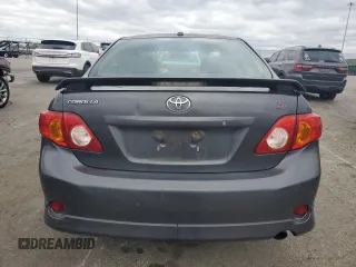 2009 Toyota Corolla with VIN 1NXBU40E89Z147619, listed as a Copart auction lot 53291535 with 196,840 mi miles and Salvage Title. Bid and sale history available at carsss.com. Image 6.