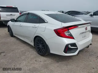 2020 Honda Civic Si Sedan with VIN 2HGFC1E50LH707788, listed as a IAAI auction lot 41782279 with 51,005 mi miles. Bid and sale history available at carsss.com. Image 3.
