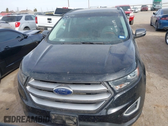 2018 Ford Edge SEL with VIN 2FMPK3J83JBC51377, listed as a IAAI auction lot 41582589 with 41,583 mi miles. Bid and sale history available at carsss.com. Image 12.