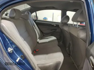 2008 Honda Civic LX with VIN 2HGFA16518H535542, listed as a Copart auction lot 45506495 with 58,148 mi miles and Salvage Title. Bid and sale history available at DreamBid. Image 10.