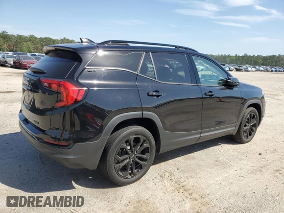 2020 GMC Terrain SLT with VIN 3GKALVEV3LL264483, listed as a Copart auction lot 57275025 with 68,941 mi miles and Salvage title. Bid and sale history available at DreamBid. Image 3.