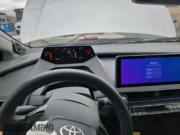 2024 Toyota Prius LE z VIN JTDACAAU6R3022289, wystawiony jako Copart lot #48175775 z przebiegiem 19 232 mil mil oraz Szkoda całkowita • Salvage title. Historia ofert i sprzedaży dostępna na DreamBid. Obrazek 9.