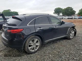 2012 Infiniti FX with VIN JN8AS1MW2CM152348, listed as a Copart auction lot 54661095 with 190,772 mi miles and Salvage title. Bid and sale history available at DreamBid. Image 3.