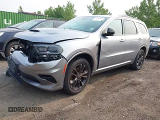 2021 Dodge Durango GT Plus with VIN 1C4RDJDG5MC751382, listed as a IAAI auction lot 42386441 with 36,941 mi miles and . Bid and sale history available at DreamBid. Image 19.