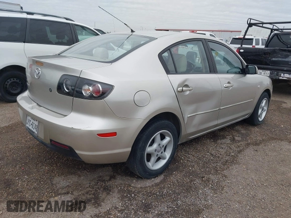 2008 Mazda 3 Sport with VIN JM1BK12F681777010, listed as a IAAI auction lot 41284049 with 127,887 mi miles and . Bid and sale history available at DreamBid. Image 4.