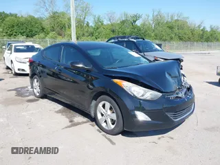 2013 Hyundai Elantra Limited with VIN KMHDH4AE9DU664514, listed as a IAAI auction lot 42031666 with 90,517 mi miles and . Bid and sale history available at DreamBid. Image 1.