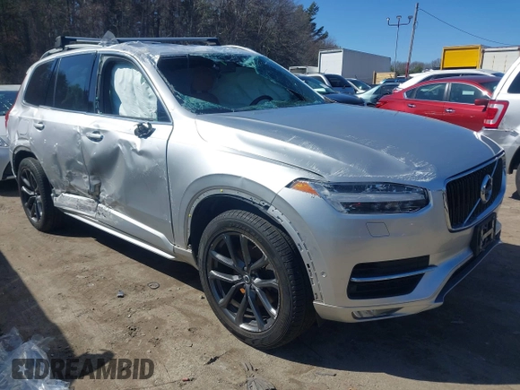 2018 Volvo XC90 Momentum with VIN YV4A22PK3J1204270, listed as a IAAI auction lot 41806395 with 93,461 mi miles. Bid and sale history available at carsss.com. Image 1.