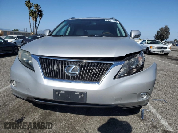 2012 Lexus RX 350 z VIN 2T2ZK1BA5CC074517, wystawiony jako Copart lot #59391145 z przebiegiem 130 615 mil mil oraz Szkoda całkowita • Salvage title. Historia ofert i sprzedaży dostępna na DreamBid. Obrazek 5.
