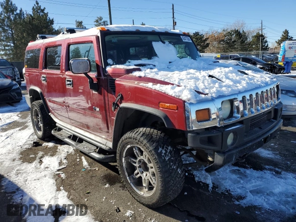 2003 Hummer H2 with VIN 5GRGN23U73H147060, listed as a Copart auction lot 42417245 with 293,559 mi miles and Clean Title. Bid and sale history available at carsss.com. Image 4.