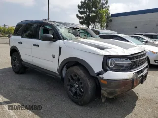 2025 Ford Bronco Sport Big Bend with VIN 3FMCR9BN5SRE04992, listed as a Copart auction lot 61765525 with Not provided miles and Salvage title. Bid and sale history available at DreamBid. Image 4.