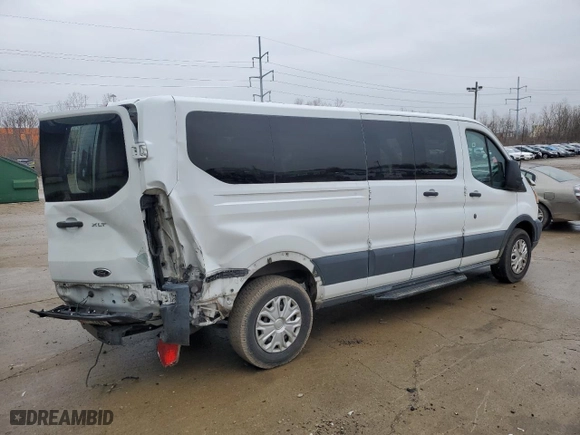 2016 Ford Transit Wagon XL with VIN 1FBZX2ZG0GKA41438, listed as a Copart auction lot 85759054 with 75,114 mi miles and Salvage Title. Bid and sale history available at carsss.com. Image 3.