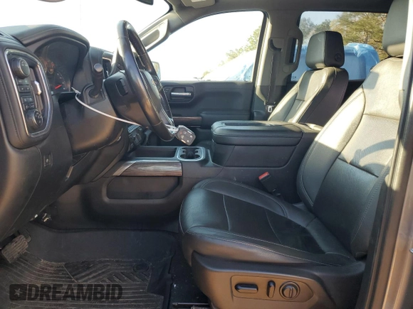 2021 Chevrolet Silverado 1500 LTZ with VIN 1GCUYGED4MZ141587, listed as a Copart auction lot 46454205 with 98,470 mi miles and Salvage Title. Bid and sale history available at DreamBid. Image 7.