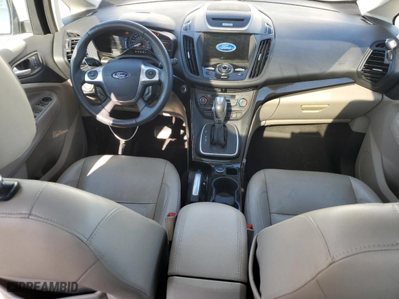 2017 Ford C-Max Energi Titanium with VIN 1FADP5FU3HL107595, listed as a Copart auction lot 46415115 with 131,304 mi miles and Salvage Title. Bid and sale history available at carsss.com. Image 8.