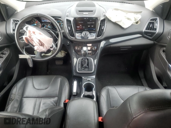 2013 Ford Escape Titanium with VIN 1FMCU0J90DUD84886, listed as a Copart auction lot 57292254 with 158,149 mi miles and Non repairable. Bid and sale history available at DreamBid. Image 8.