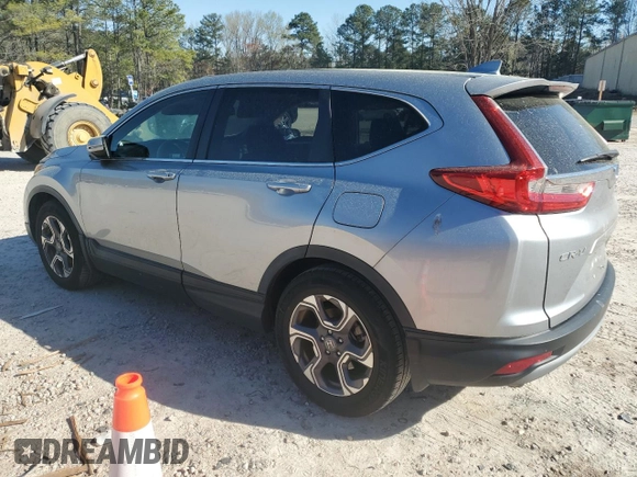 2018 Honda CR-V EX-L with VIN 7FARW1H81JE056901, listed as a Copart auction lot 50576385 with 17,431 mi miles and Salvage Title. Bid and sale history available at carsss.com. Image 2.