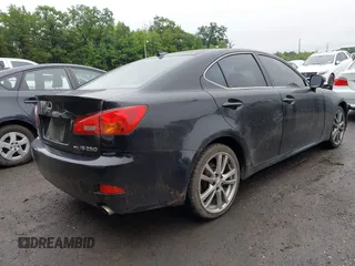 2008 Lexus IS 250 with VIN JTHCK262085024744, listed as a IAAI auction lot 42522819 with 165,663 mi miles and . Bid and sale history available at DreamBid. Image 4.