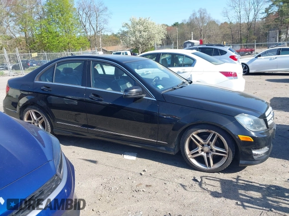 2012 Mercedes-Benz C-Class C 300 Sport with VIN WDDGF8BB5CR237275, listed as a IAAI auction lot 42142360 with 121,531 mi miles. Bid and sale history available at carsss.com. Image 13.