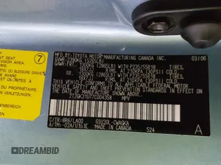 2007 Lexus RX 350 with VIN 2T2GK31U77C004358, listed as a IAAI auction lot 42197095 with 242,413 mi miles and . Bid and sale history available at DreamBid. Image 9.