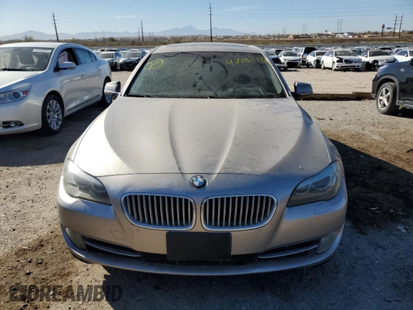 2013 BMW 5 Series 550i with VIN WBAFR9C57DDX80358, listed as a Copart auction lot 47297995 with 120,158 mi miles and Clean Title. Bid and sale history available at carsss.com. Image 5.