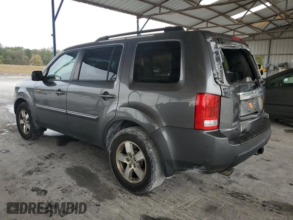 2011 Honda Pilot EX-L with VIN 5FNYF4H57BB047605, listed as a Copart auction lot 76311264 with 207,561 mi miles and Salvage Title. Bid and sale history available at carsss.com. Image 2.