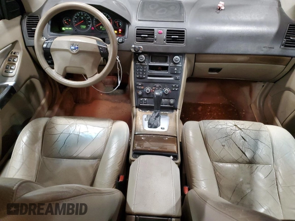 2009 Volvo XC90 I6 with VIN YV4CZ982491504097, listed as a Copart auction lot 46573165 with 235,955 mi miles and Salvage Title. Bid and sale history available at carsss.com. Image 8.