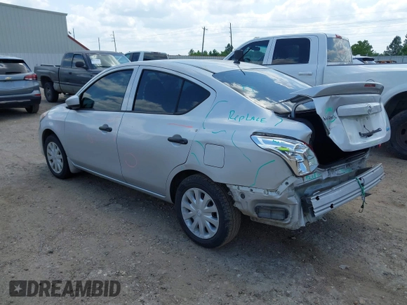 2016 Nissan Versa S with VIN 3N1CN7APXGL846526, listed as a IAAI auction lot 42215430 with 95,573 mi miles and . Bid and sale history available at DreamBid. Image 3.