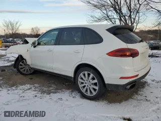 2017 Porsche Cayenne with VIN WP1AA2A21HKA83191, listed as a Copart auction lot 89311075 with 0 mi miles and Salvage Title. Bid and sale history available at carsss.com. Image 2.