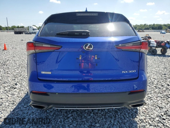 2020 Lexus NX 300 F Sport with VIN JTJSARBZ2L2164376, listed as a Copart auction lot 52861395 with 42,964 mi miles and Non repairable. Bid and sale history available at DreamBid. Image 6.