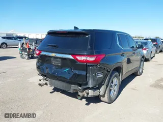 2020 Chevrolet Traverse LS with VIN 1GNERFKW9LJ206116, listed as a IAAI auction lot 41757975 with 136,546 mi miles. Bid and sale history available at carsss.com. Image 4.