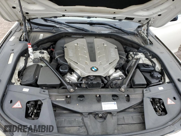 2010 BMW 7 Series 750Li xDrive with VIN WBAKC8C53AC431161, listed as a Copart auction lot 52599225 with 91,249 mi miles and Clean Title. Bid and sale history available at DreamBid. Image 13.