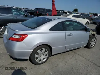 2010 Honda Civic Cpe LX with VIN 2HGFG1B6XAH523795, listed as a Copart auction lot 64898464 with 28,863 mi miles and Salvage Title. Bid and sale history available at carsss.com. Image 3.
