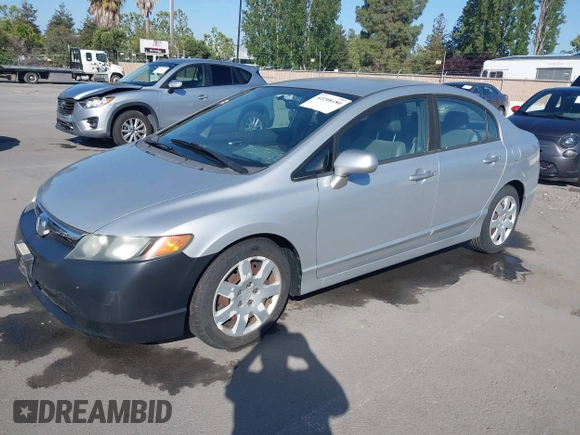 2008 Honda Civic LX with VIN 1HGFA16548L055448, listed as a IAAI auction lot 42208180 with 188,813 mi miles and . Bid and sale history available at DreamBid. Image 2.