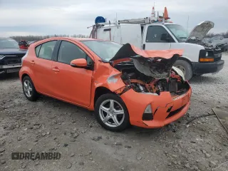 2012 Toyota Prius One with VIN JTDKDTB3XC1026707, listed as a Copart auction lot 82459024 with Not Provided miles and Clean Title. Bid and sale history available at carsss.com. Image 4.