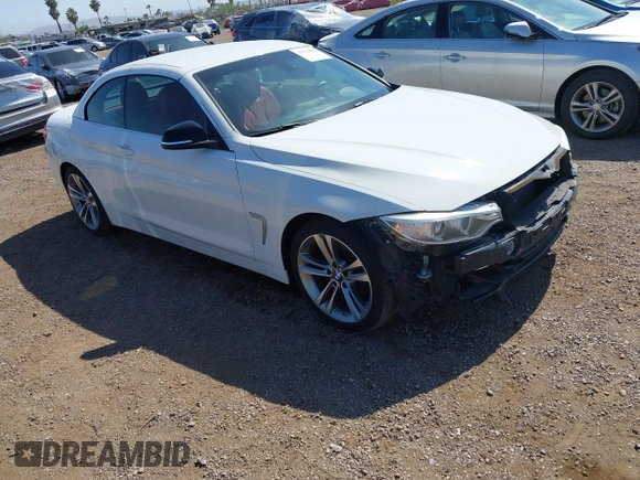 2015 BMW 4 Series 428i z VIN WBA3V7C58FP771642, wystawiony jako IAAI lot #42524828 z przebiegiem 64 440 mil mil oraz . Historia ofert i sprzedaży dostępna na DreamBid. Obrazek 1.