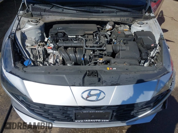 2023 Hyundai Elantra SEL with VIN 5NPLM4AG6PH091535, listed as a IAAI auction lot 41947089 with 28,577 mi miles and . Bid and sale history available at DreamBid. Image 10.