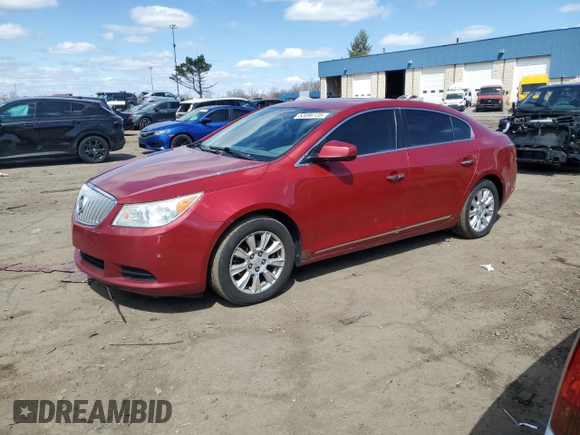 2012 Buick LaCrosse with VIN 1G4GA5ER5CF325613, listed as a Copart auction lot 52096135 with 136,542 mi miles and Clean title. Bid and sale history available at DreamBid. Image 1.