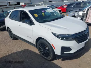 2023 Chevrolet Equinox LS z VIN 3GNAXHEG4PL184786, wystawiony jako IAAI lot #42256845 z przebiegiem Nie podano mil oraz . Historia ofert i sprzedaży dostępna na DreamBid. Obrazek 1.
