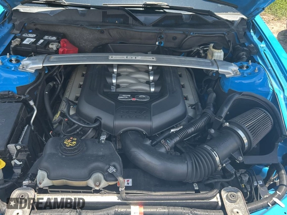 2013 Ford Mustang GT with VIN 1ZVBP8CF1D5215654, listed as a Copart auction lot 58816595 with 85,952 mi miles and Salvage title. Bid and sale history available at DreamBid. Image 7.